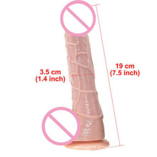 Brinquedos do sexo do vibrador do vibrador do silicone para a mulher (IJ-DV0016)